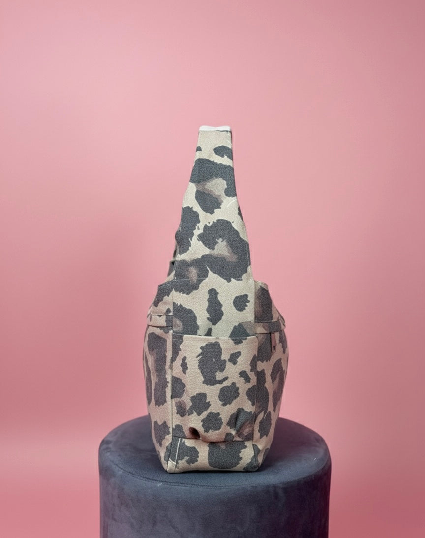 SAC À BANDOULIÈRE IMPRIMÉ LÉOPARD