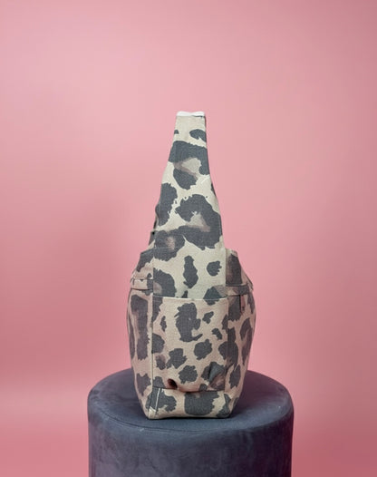 SAC À BANDOULIÈRE IMPRIMÉ LÉOPARD